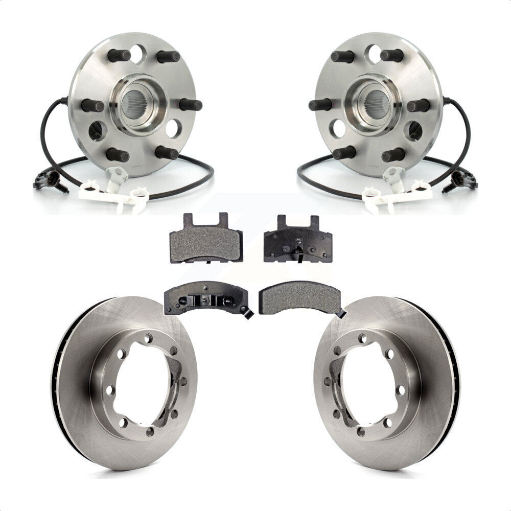 [Avant] Kit d'ensemble roulement de roue et moyeu pour 1998-1999 Chevrolet Tahoe 4WD avec DIESEL engine 6 Lug Wheels KBB-100781