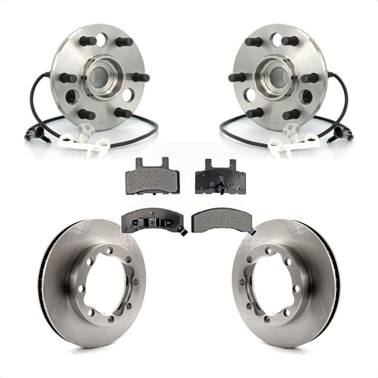 [Avant] Kit d'ensemble roulement de roue et moyeu pour 1998-1999 Chevrolet Tahoe 4WD avec DIESEL engine 6 Lug Wheels KBB-100781