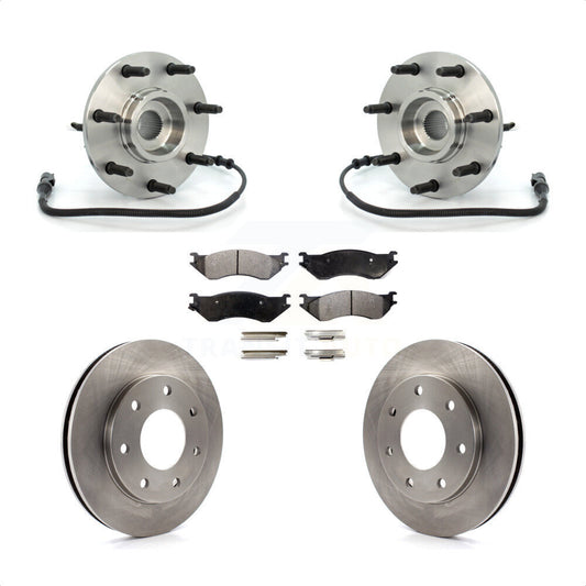 [Avant] Kit d'ensemble roulement de roue et moyeu pour Ford F-150 Heritage F-250 7 Lug Wheels 4WD avec 4-Wheel ABS KBB-100788