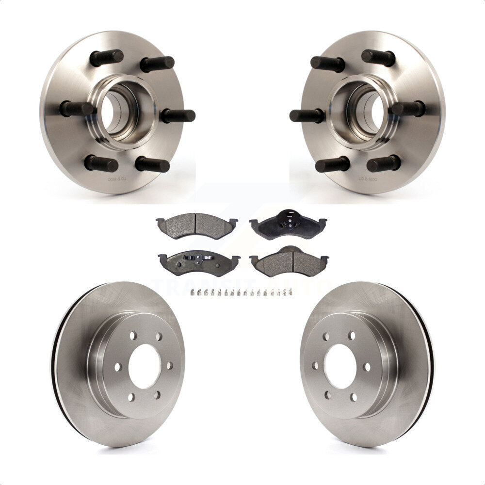 [Avant] Kit d'ensemble roulement de roue et moyeu pour 2000-2002 Dodge Dakota Durango RWD avec 2-Wheel ABS KBB-100791