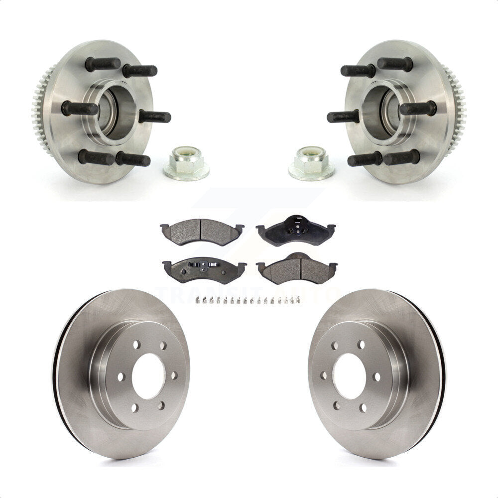 [Avant] Kit d'ensemble roulement de roue et moyeu pour 2000-2002 Dodge Dakota Durango RWD avec 4-Wheel ABS KBB-100794 par Transit Auto