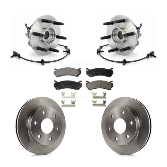 [Avant] Kit d'ensemble roulement de roue et moyeu pour Chevrolet Silverado 1500 GMC Tahoe Sierra Suburban Yukon Avalanche XL Cadillac Escalade Express 2500 Classic ESV EXT Savana KBB-100797
