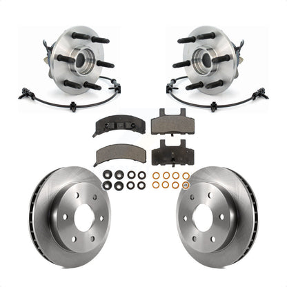[Avant] Kit d'ensemble roulement de roue et moyeu pour 2000 Chevrolet Tahoe Base LT LS avec 4WD Rear Drum Brakes KBB-100799
