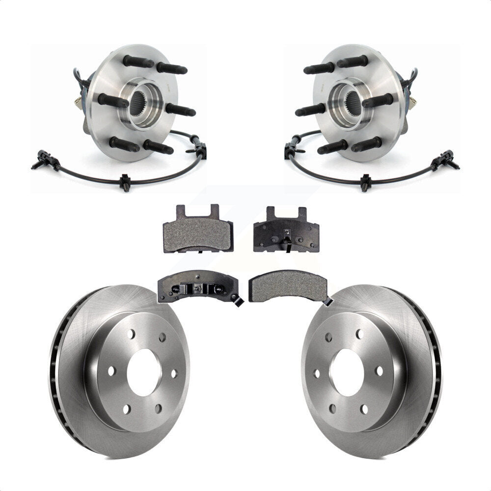 [Avant] Kit d'ensemble roulement de roue et moyeu pour 2000 Chevrolet Tahoe Base LT LS avec 4WD Rear Drum Brakes KBB-100800