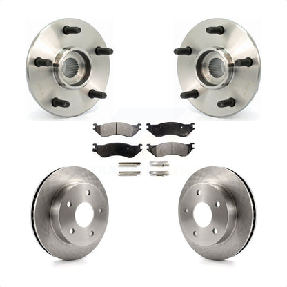 [Avant] Kit d'ensemble roulement de roue et moyeu pour 2000-2001 Dodge Ram 1500 4WD avec 2-Wheel ABS KBB-100801