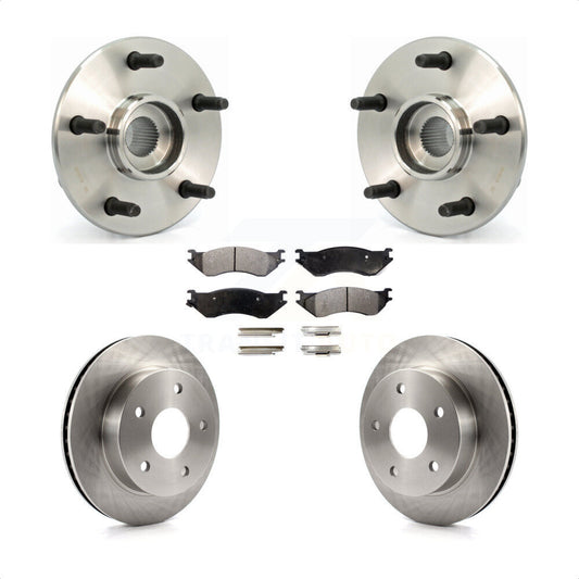 [Avant] Kit d'ensemble roulement de roue et moyeu pour 2000-2001 Dodge Ram 1500 4WD avec 2-Wheel ABS KBB-100801