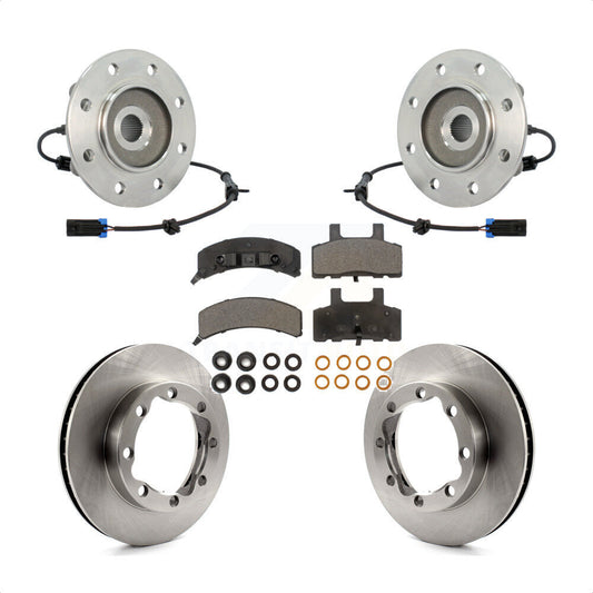 [Avant] Kit d'ensemble roulement de roue et moyeu pour 1999-2000 GMC K2500 6 Lug Wheels KBB-100802 par Transit Auto