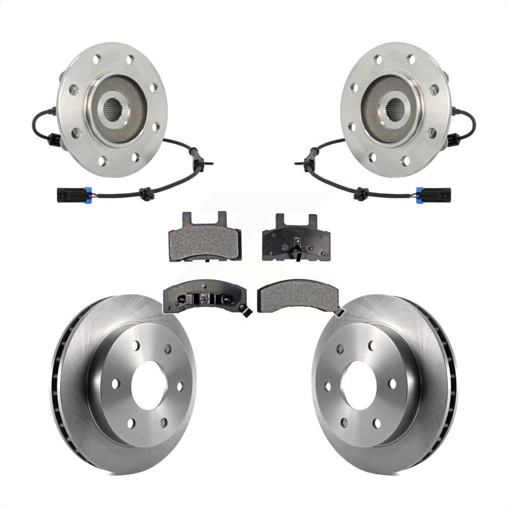 [Avant] Kit d'ensemble roulement de roue et moyeu pour 1996-1997 K2500 Suburban Chevrolet GMC 6 Lug Wheels KBB-100806