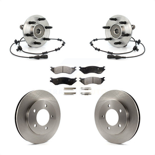 [Avant] Kit d'ensemble roulement de roue et moyeu pour Ford Expedition Lincoln Navigator 4WD avec Coil front springs KBB-100809