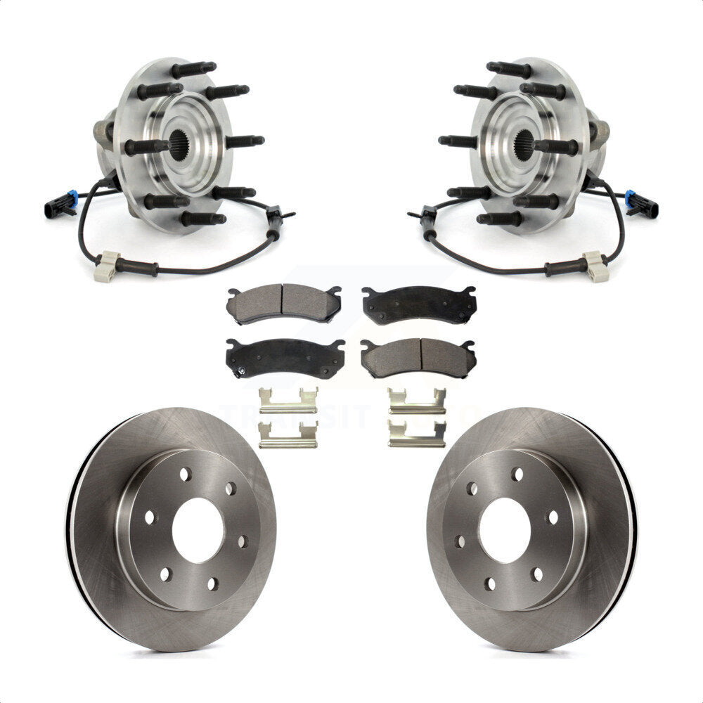 [Avant] Kit d'ensemble roulement de roue et moyeu pour Chevrolet Silverado 1500 GMC Sierra Classic 8 Lug Wheels KBB-100823