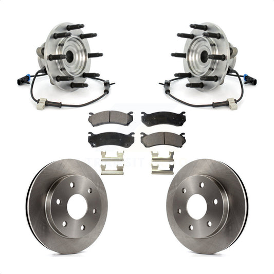 [Avant] Kit d'ensemble roulement de roue et moyeu pour Chevrolet Silverado 1500 GMC Sierra Classic 8 Lug Wheels KBB-100823