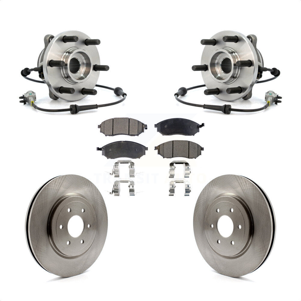 [Avant] Kit d'ensemble roulement de roue et moyeu pour 2008-2012 Nissan Pathfinder 4WD avec 5.6L KBB-100838 par Transit Auto