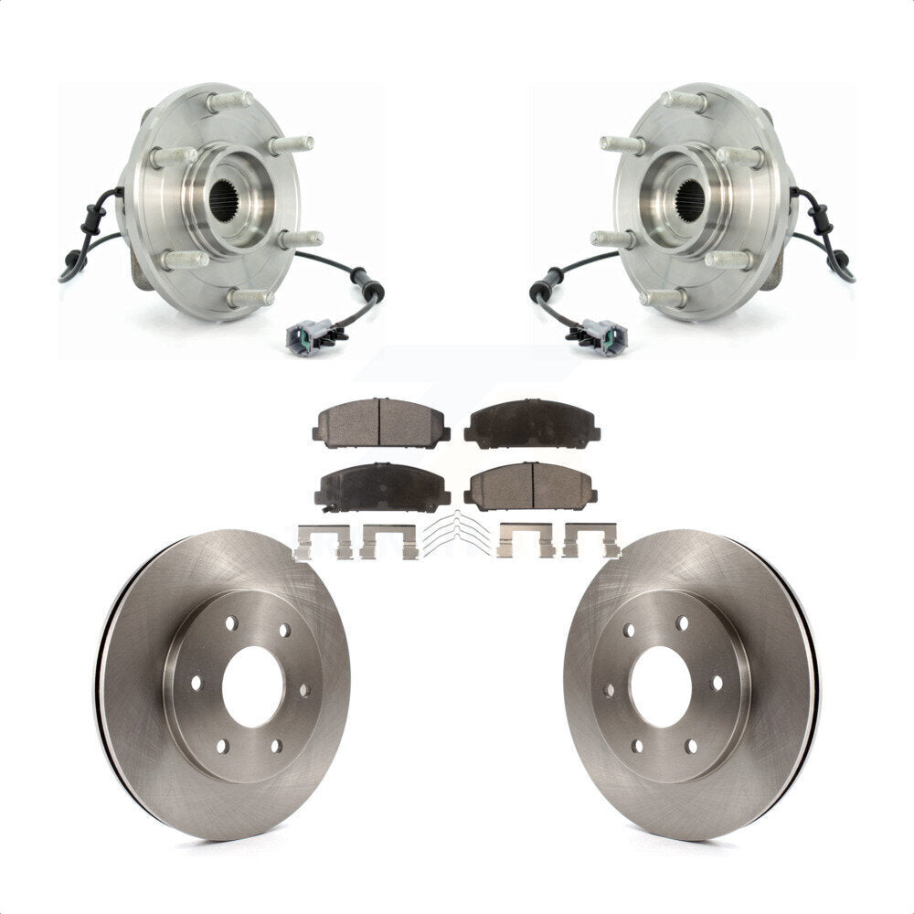 [Avant] Kit d'ensemble roulement de roue et moyeu pour 2007 INFINITI QX56 320mm Diameter Rotor To 03 07 KBB-100841