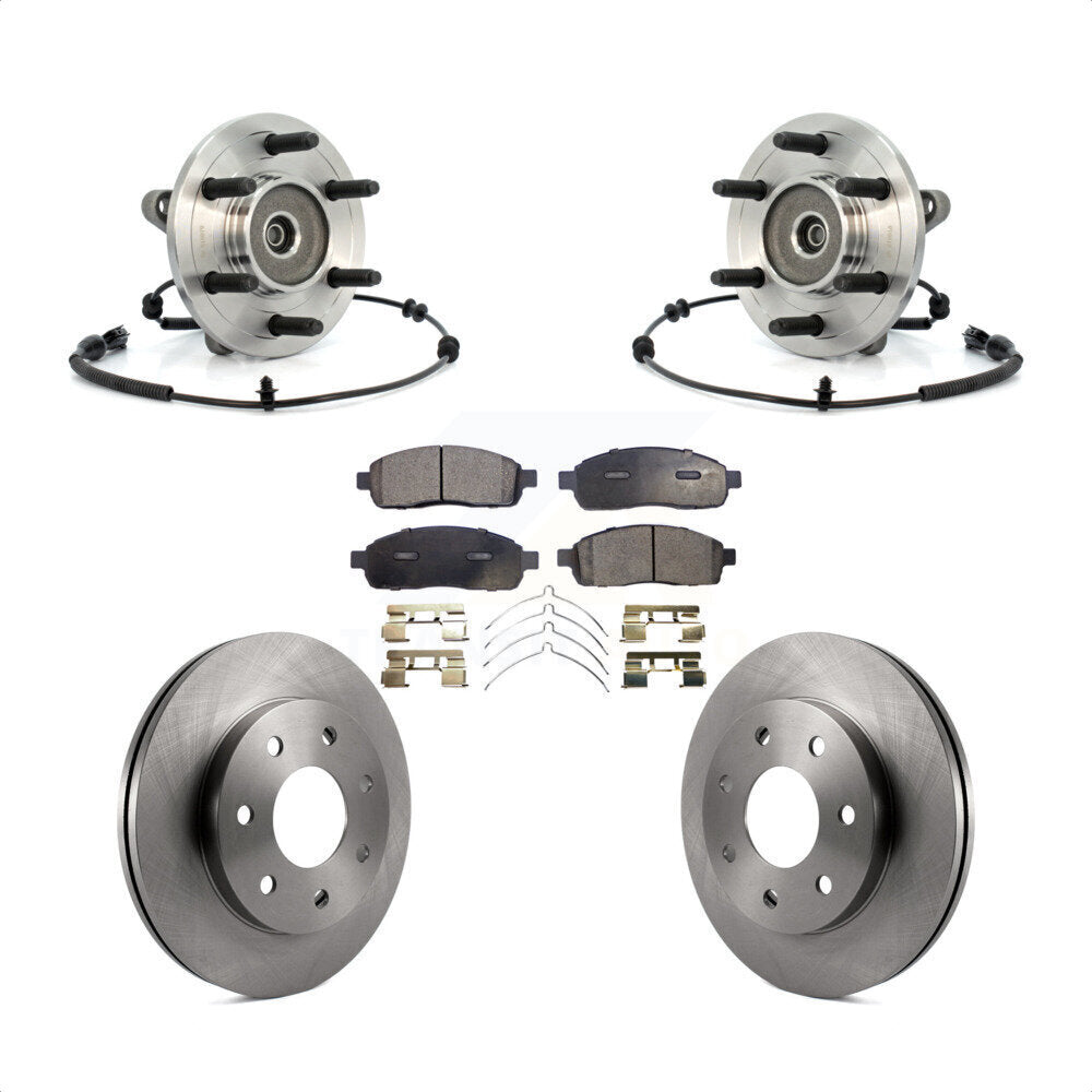 [Avant] Kit d'ensemble roulement de roue et moyeu pour 2006-2008 Lincoln Mark LT 4WD 7 Lug Wheels KBB-100856 par Transit Auto