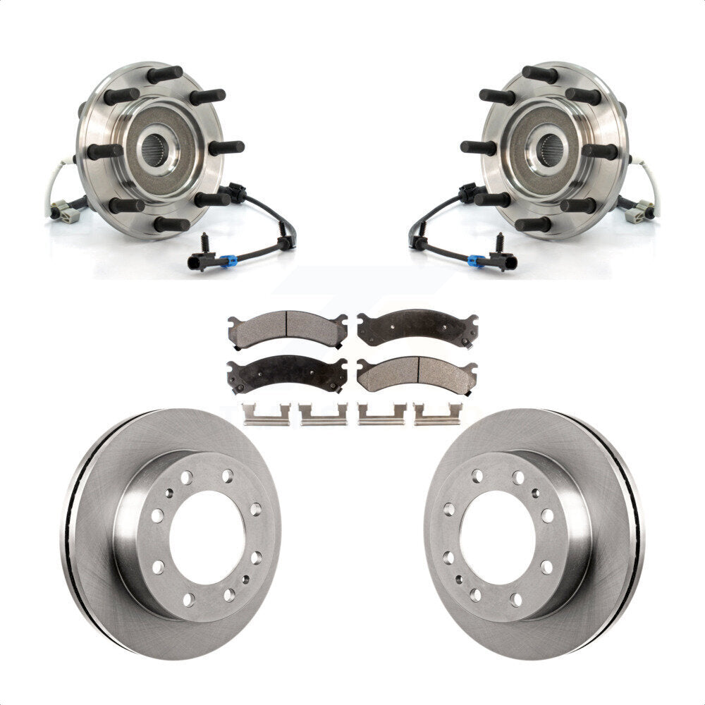 [Avant] Kit d'ensemble roulement de roue et moyeu pour Chevrolet Silverado 3500 GMC Sierra Classic 4WD KBB-100869