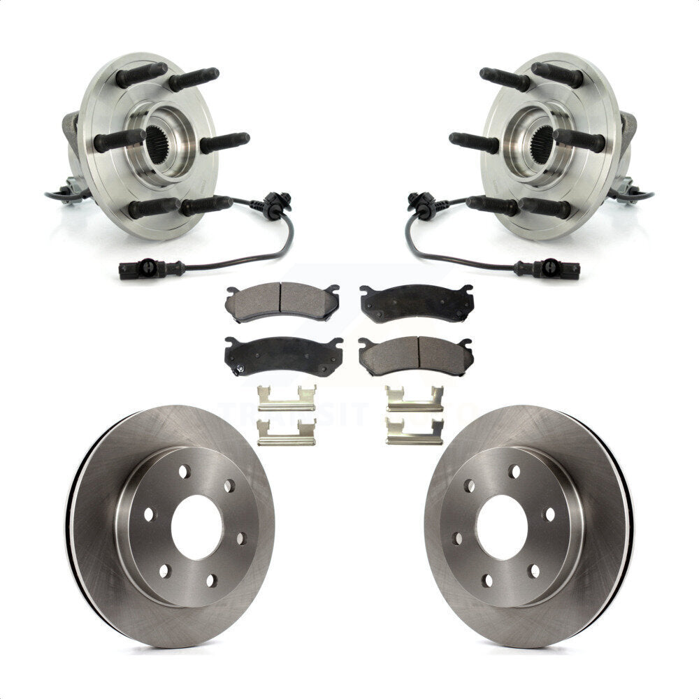 [Avant] Kit d'ensemble roulement de roue et moyeu pour 2007 Chevrolet Silverado 1500 LT LTZ avec 4WD rear brakes KBB-100878