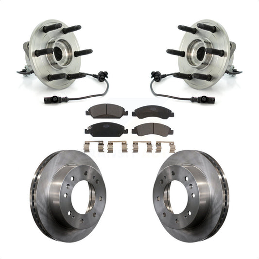 [Avant] Kit d'ensemble roulement de roue et moyeu pour 2011 Chevrolet Silverado 1500 Hybrid avec 4WD KBB-100881 par Transit Auto
