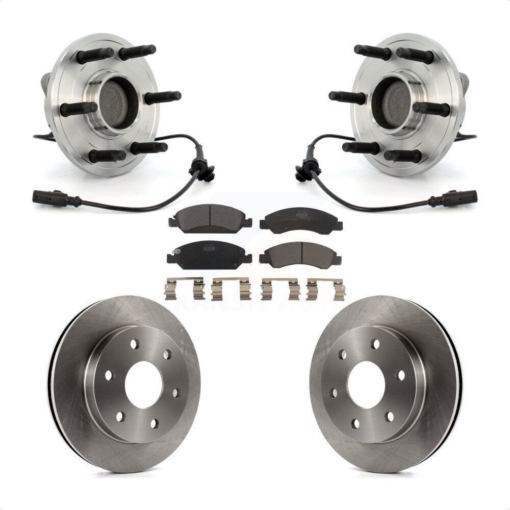 [Avant] Kit d'ensemble roulement de roue et moyeu pour 2007 GMC Sierra 1500 SLT SLE avec RWD rear brakes KBB-100882