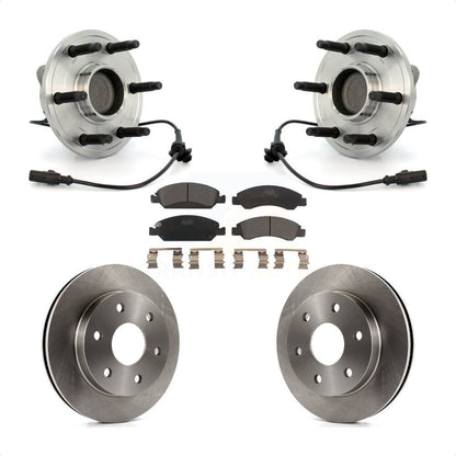 [Avant] Kit d'ensemble roulement de roue et moyeu pour 2007 GMC Sierra 1500 SLT SLE avec RWD rear brakes KBB-100882