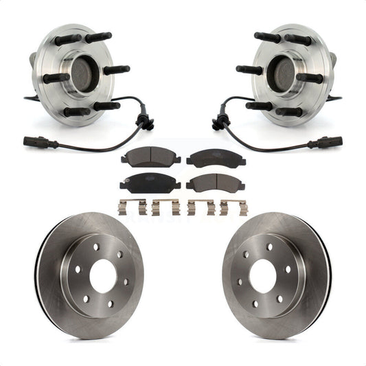 [Avant] Kit d'ensemble roulement de roue et moyeu pour 2007 GMC Sierra 1500 SLT SLE avec RWD rear brakes KBB-100882