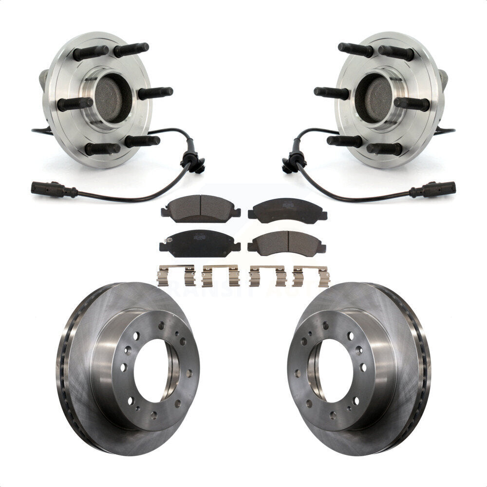 [Avant] Kit d'ensemble roulement de roue et moyeu pour 2011 Chevrolet Silverado 1500 Hybrid avec RWD KBB-100886 par Transit Auto