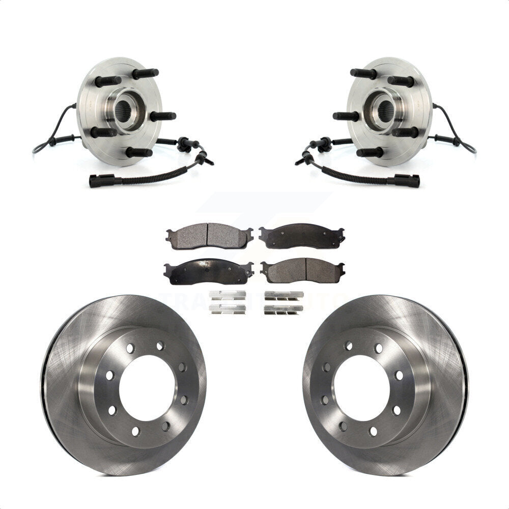 [Avant] Kit d'ensemble roulement de roue et moyeu pour 2007-2008 Dodge Ram 1500 Extended Crew Cab Pickup avec 4-Wheel ABS 5 Lug Wheels KBB-100892