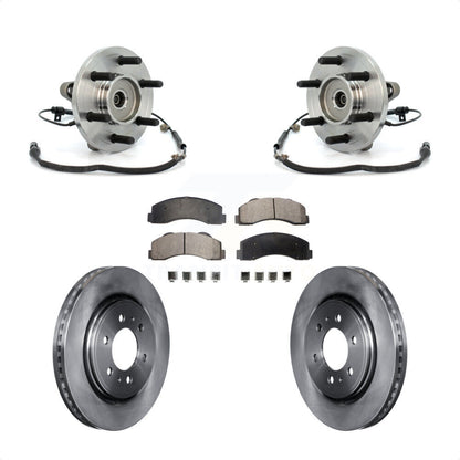 [Avant] Kit d'ensemble roulement de roue et moyeu pour 2010 Ford F-150 FX4 Platinum STX XL XLT King Ranch Lariat avec 4WD 6 Lug Wheels KBB-100898
