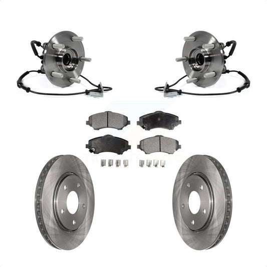 [Avant] Kit d'ensemble roulement de roue et moyeu pour Dodge Grand Caravan Chrysler Town & Country Ram C/V Volkswagen Routan avec Single Piston Caliper KBB-100923