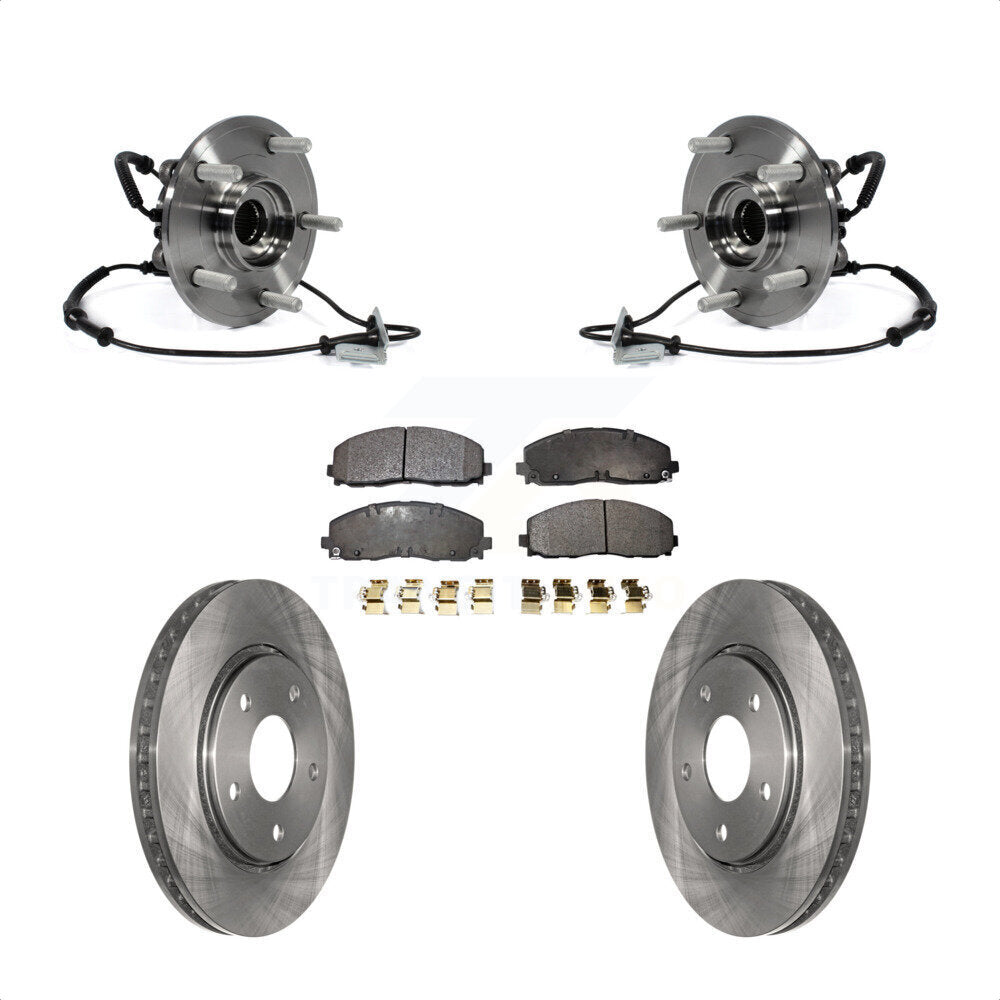 [Avant] Kit d'ensemble roulement de roue et moyeu pour 2017-2018 Dodge Grand Caravan Single Piston Caliper KBB-100924
