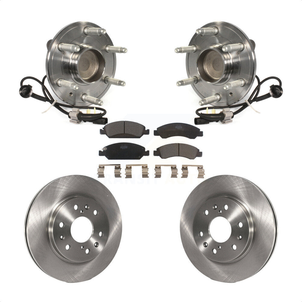 [Avant] Kit d'ensemble roulement de roue et moyeu pour Chevrolet Silverado 1500 GMC Sierra Tahoe Suburban Yukon Cadillac XL Escalade ESV LD RWD KBB-100931
