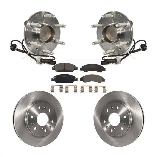 [Avant] Kit d'ensemble roulement de roue et moyeu pour Chevrolet Silverado 1500 GMC Sierra Tahoe Suburban Yukon Cadillac XL Escalade ESV LD RWD KBB-100931