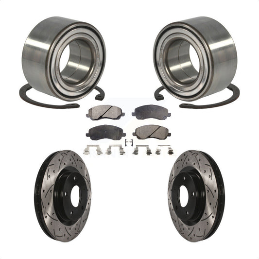 [Avant] Kit de Roulement de roue pour Jeep Patriot Mitsubishi Compass Dodge Caliber Outlander Sport Lancer RVR KBB-101019 par Transit Auto