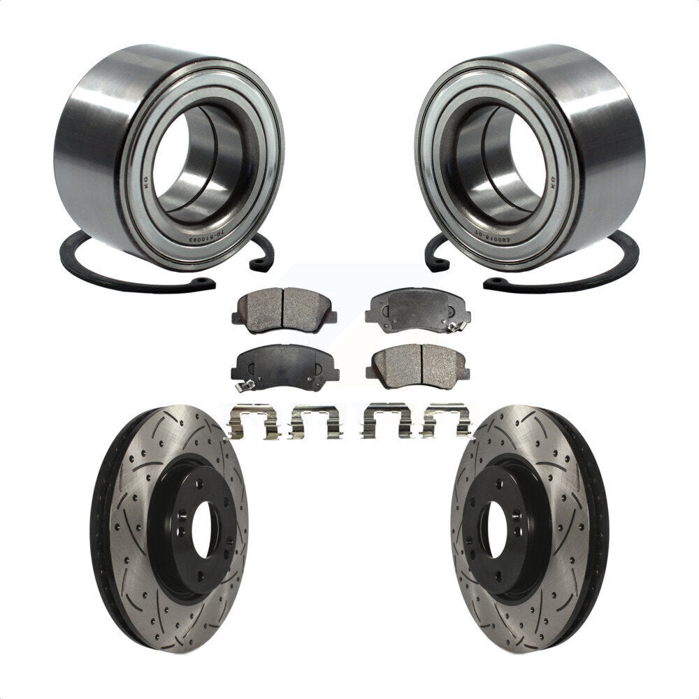 [Avant] Kit de Roulement de roue pour 2015 Hyundai Veloster Tech RE FLEX SE KBB-101026 par Transit Auto