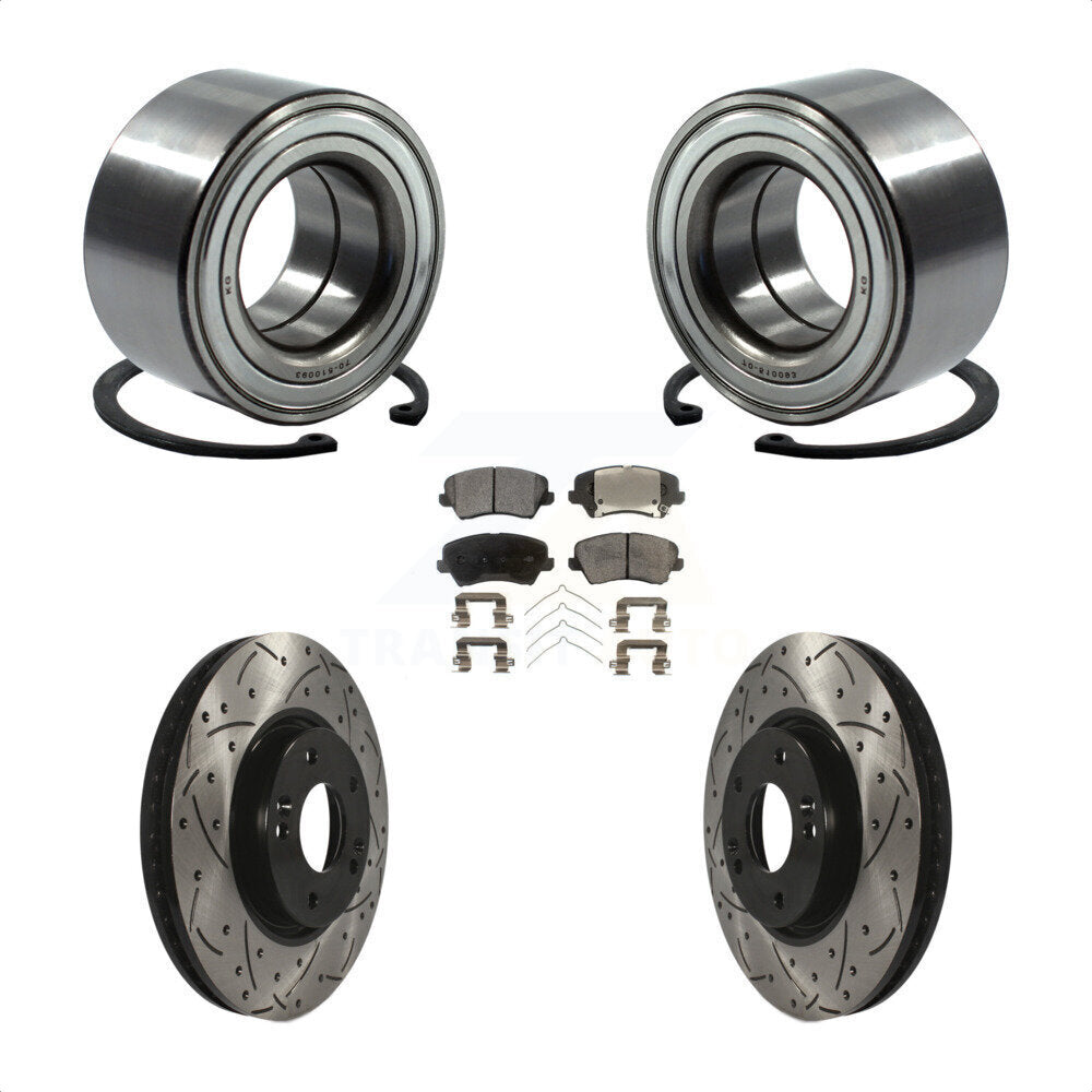 [Avant] Kit de Roulement de roue pour 2016 Hyundai Veloster Tech SE KBB-101029 par Transit Auto
