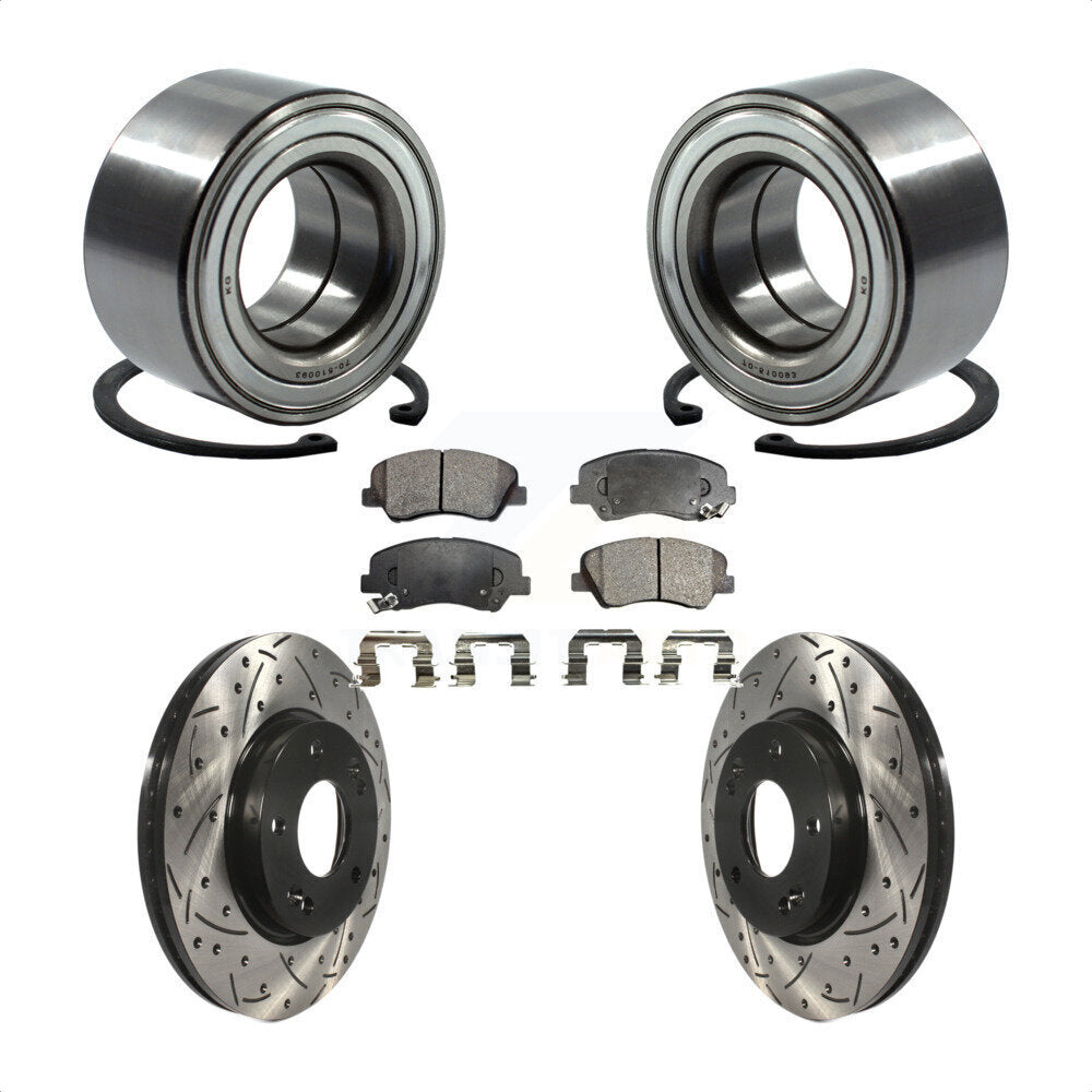 [Avant] Kit de Roulement de roue pour Hyundai Elantra Kia Forte Veloster GT Forte5 Coupe Koup KBB-101031 par Transit Auto