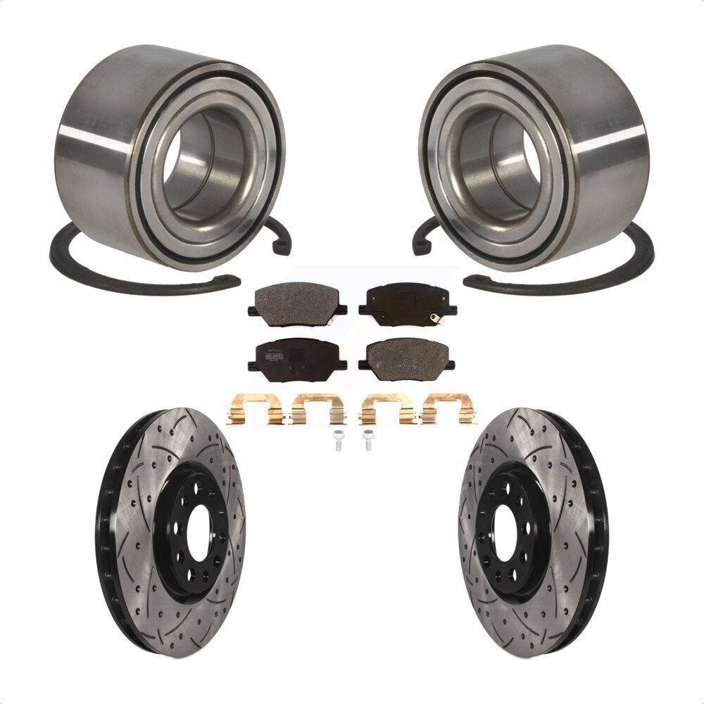 [Avant] Kit de Roulement de roue pour 2016-2018 Fiat 500X KBB-101056