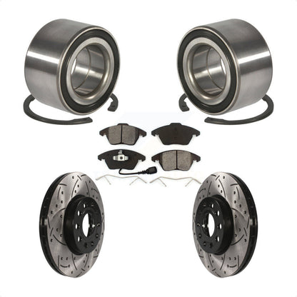 [Avant] Kit de Roulement de roue pour 2005 Volkswagen Jetta 288mm Diameter Rotor 7th 8th Digit Of VIN Is "1K" KBB-101074