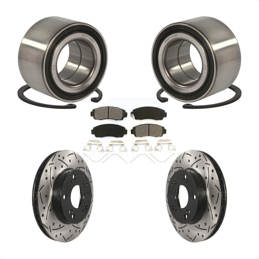[Avant] Kit de Roulement de roue pour 2015 Honda Civic LX SE avec Manual transmission KBB-101105