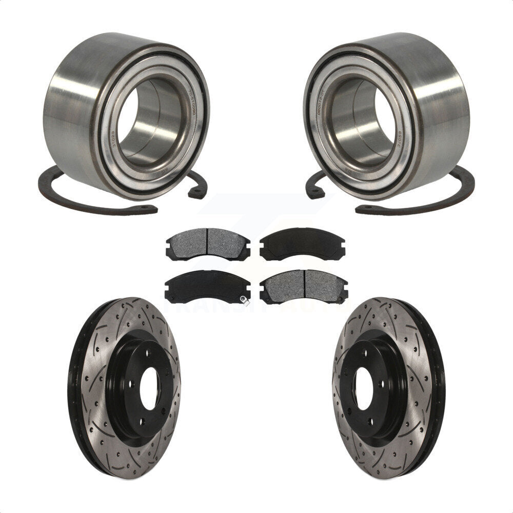 [Avant] Kit de Roulement de roue pour 2017 Mitsubishi Lancer FWD 294mm Diameter Rotor KBB-101112