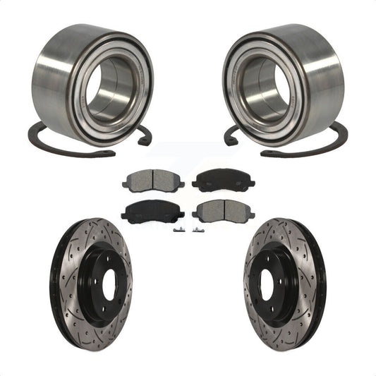 [Avant] Kit de Roulement de roue pour Jeep Patriot Mitsubishi Compass Dodge Caliber Outlander Sport Lancer RVR KBB-101113 par Transit Auto