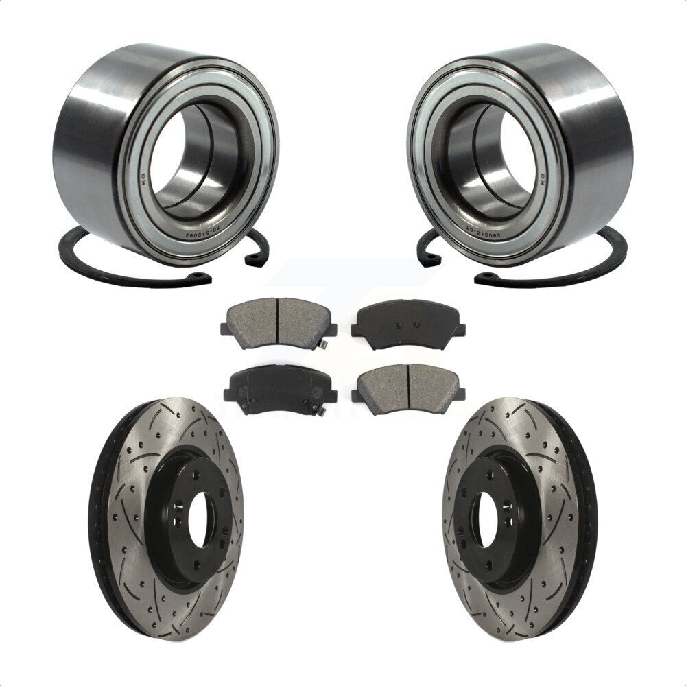 [Avant] Kit de Roulement de roue pour 2015 Hyundai Veloster Tech RE FLEX SE KBB-101120 par Transit Auto