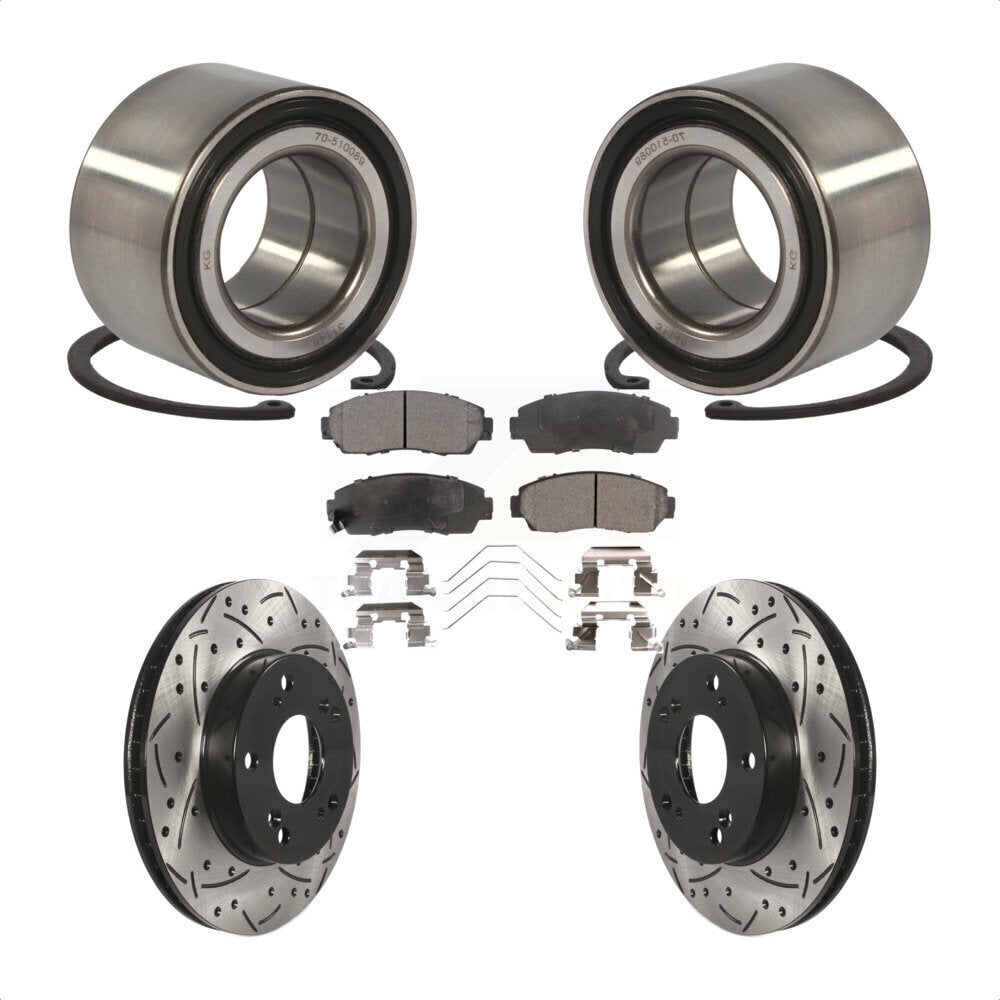 [Avant] Kit de Roulement de roue pour 2015 Honda Civic LX SE avec Manual transmission KBB-101192