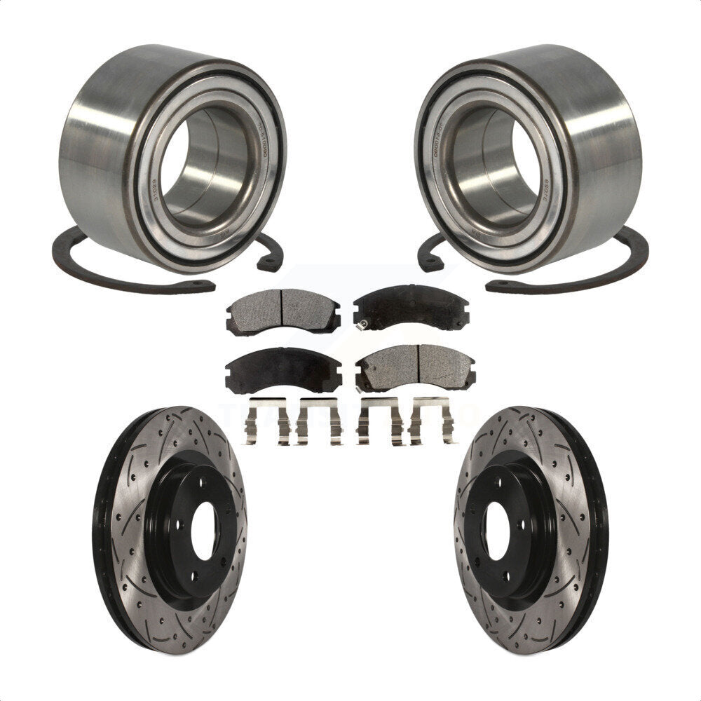 [Avant] Kit de Roulement de roue pour 2017 Mitsubishi Lancer FWD 294mm Diameter Rotor KBB-101199