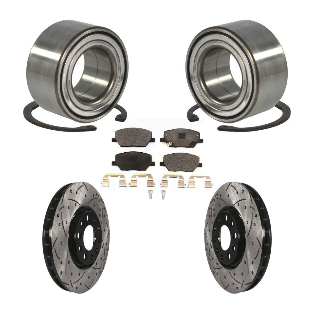 [Avant] Kit de Roulement de roue pour 2018-2019 Jeep Compass KBB-101201 par Transit Auto