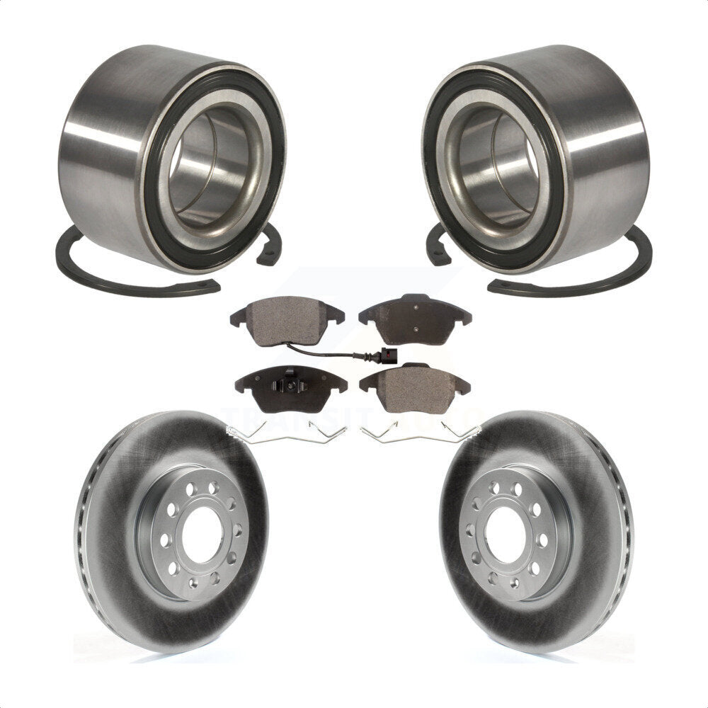 [Avant] Kit de Roulement de roue pour 2005 Volkswagen Jetta 288mm Diameter Rotor 7th 8th Digit Of VIN Is "1K" KBB-101279