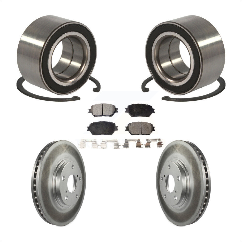 [Avant] Kit de Roulement de roue pour 2004 Toyota Camry 296mm Diameter Rotor Stepped Hat Design KBB-101355