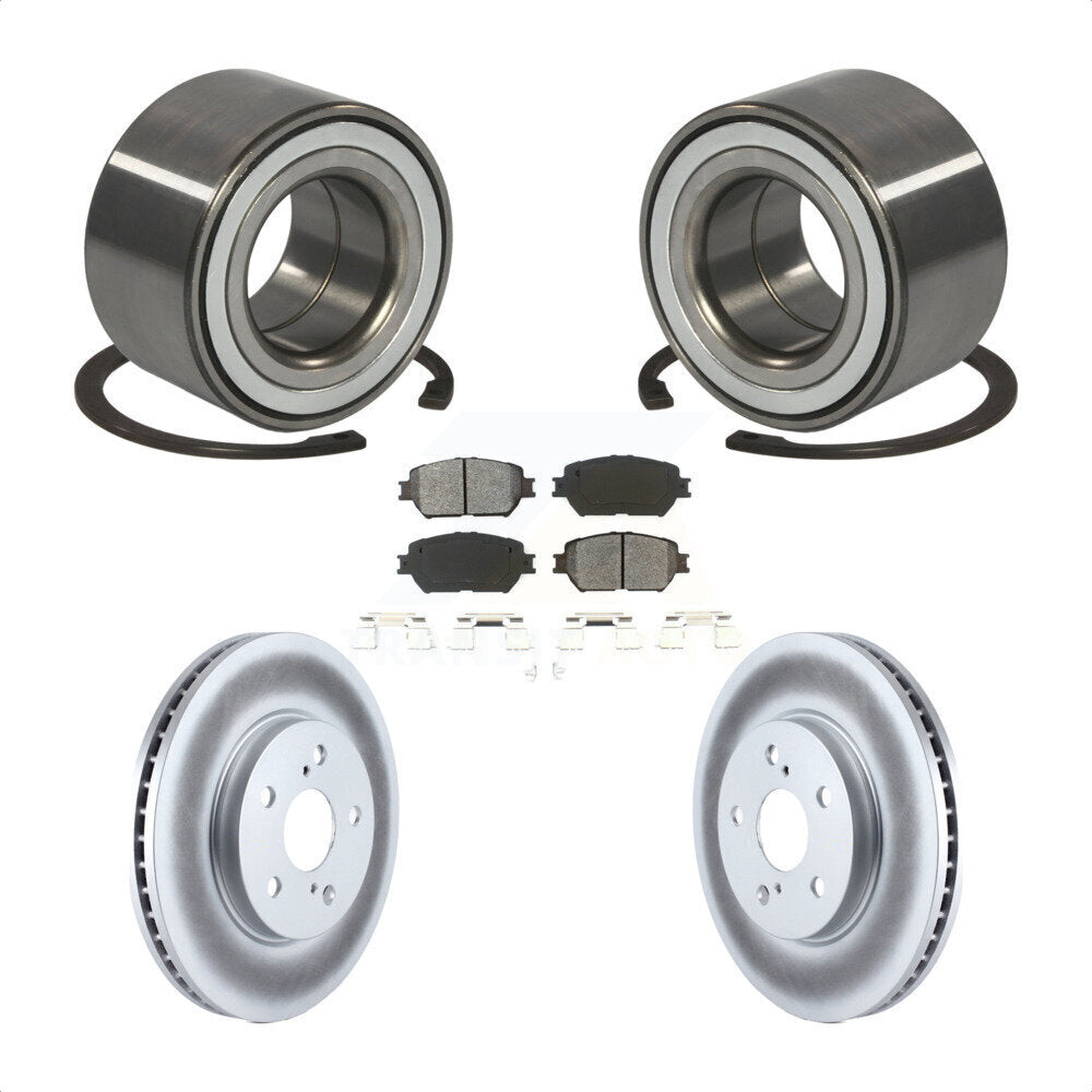 [Avant] Kit de Roulement de roue pour 2002-2003 Toyota Camry 296mm Diameter Rotor Straight Hat Design KBB-101558