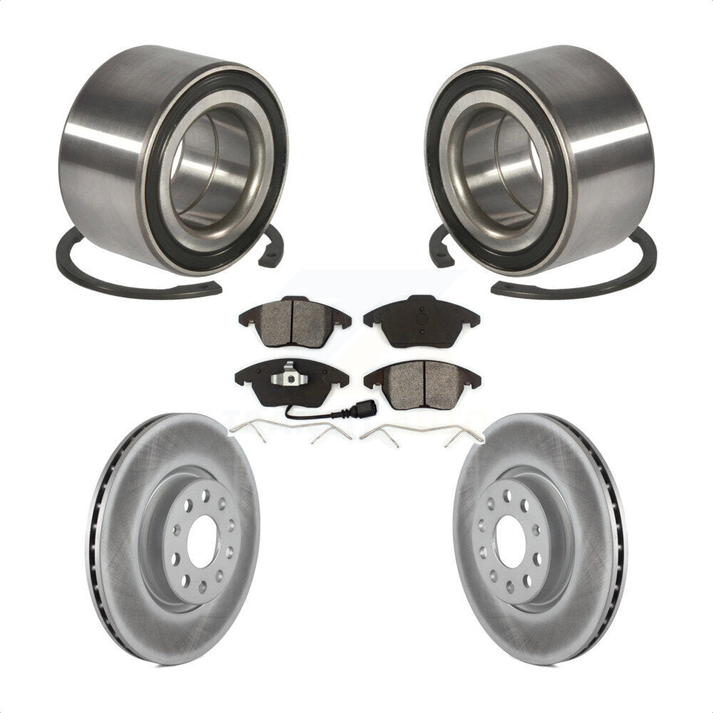 [Avant] Kit de Roulement de roue pour 2005 Volkswagen Jetta 312mm Diameter Rotor 7th 8th Digit Of VIN Is "1K" KBB-101579