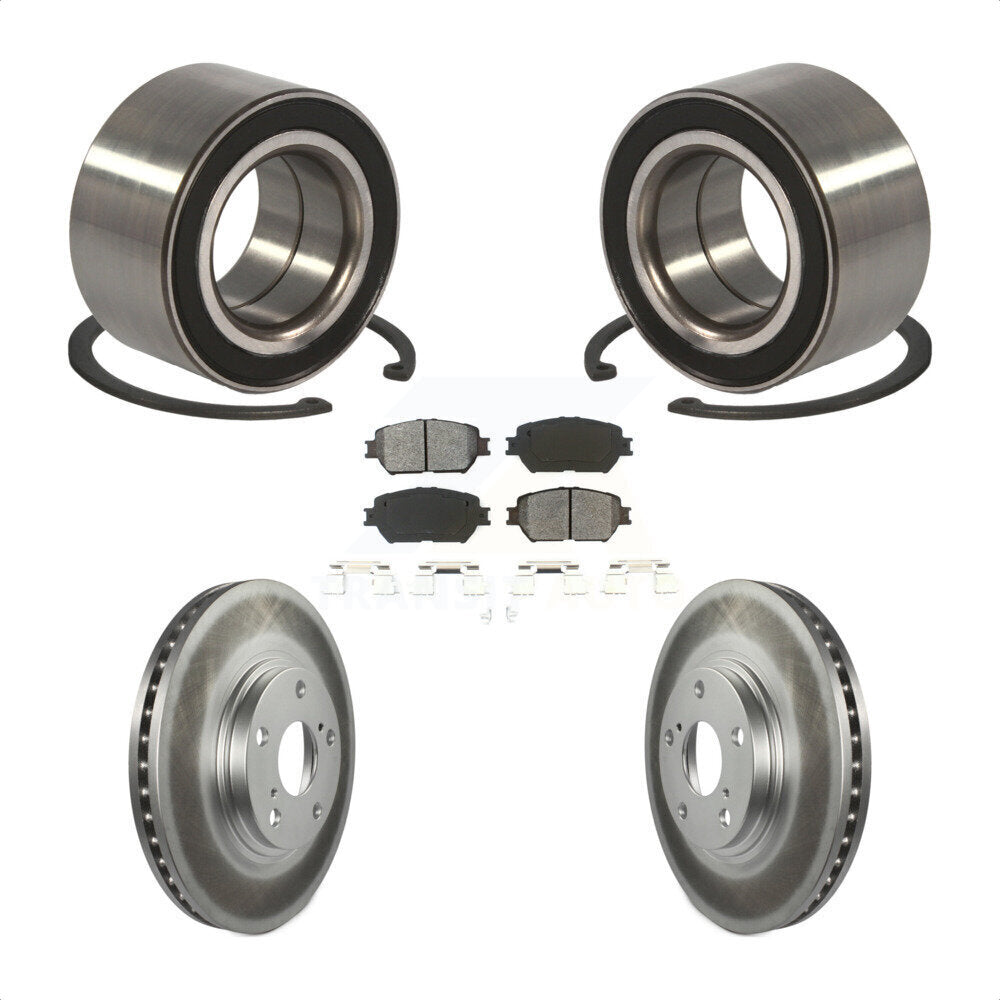 [Avant] Kit de Roulement de roue pour 2004 Toyota Camry 296mm Diameter Rotor Stepped Hat Design KBB-101658