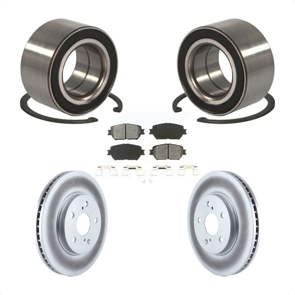 [Avant] Kit de Roulement de roue pour 2004 Toyota Camry 296mm Diameter Rotor Straight Hat Design KBB-101660